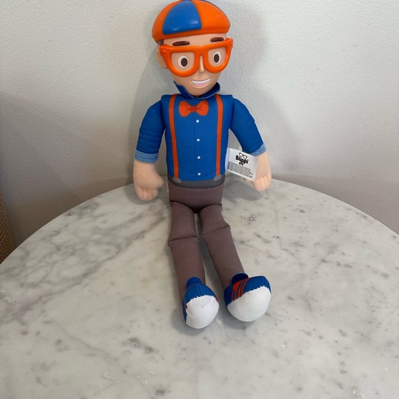 Blippi Bendable Plush Doll 16” with sound - Picture 1 of 3